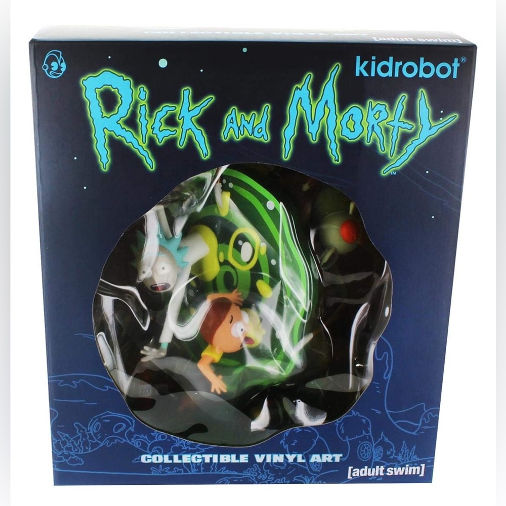 Rick And Morty Kidrobot Collectible Vinyl Art 7”